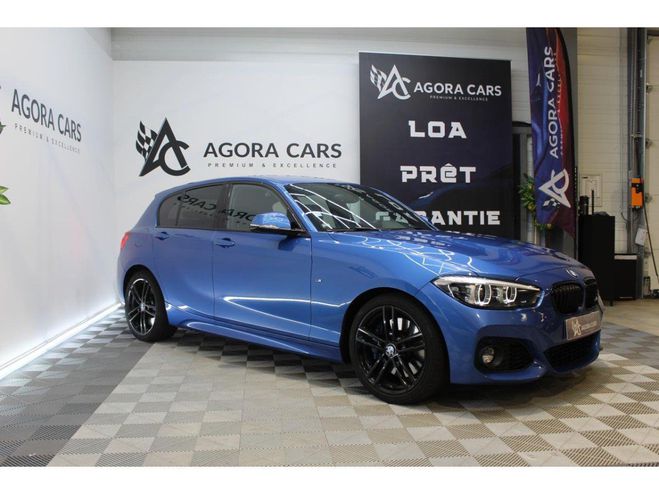 BMW Serie 1 118i BERLINE F20 LCI M Sport PHASE 2 BLEU FONCE de 2018