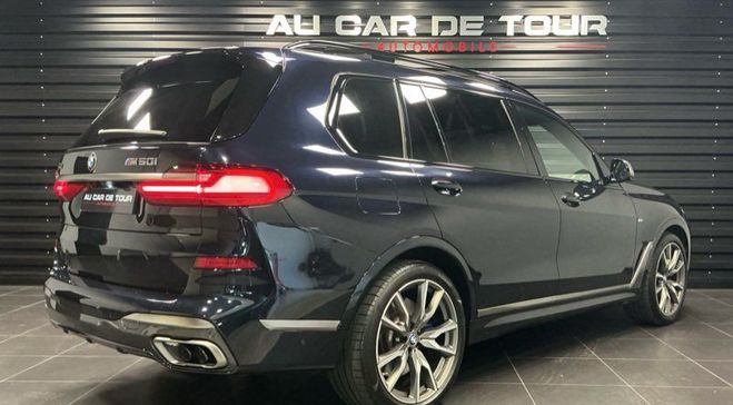 BMW X7 M50iA xDRIVE V8 530 CH M PERFORMANCE 7 P Noir de 2019