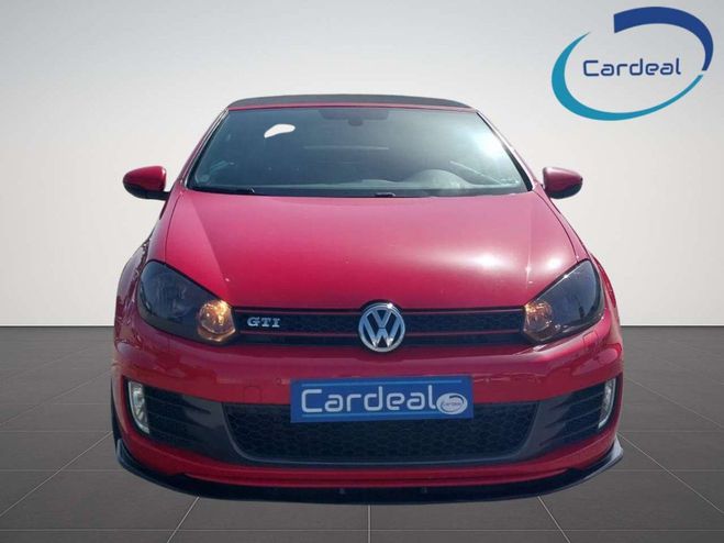 Volkswagen Golf Cabriolet GTI-AIRCO-BLUETOOTH-GARANTIE- Rouge de 