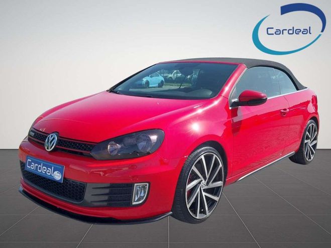 Volkswagen Golf Cabriolet GTI-AIRCO-BLUETOOTH-GARANTIE- Rouge de 