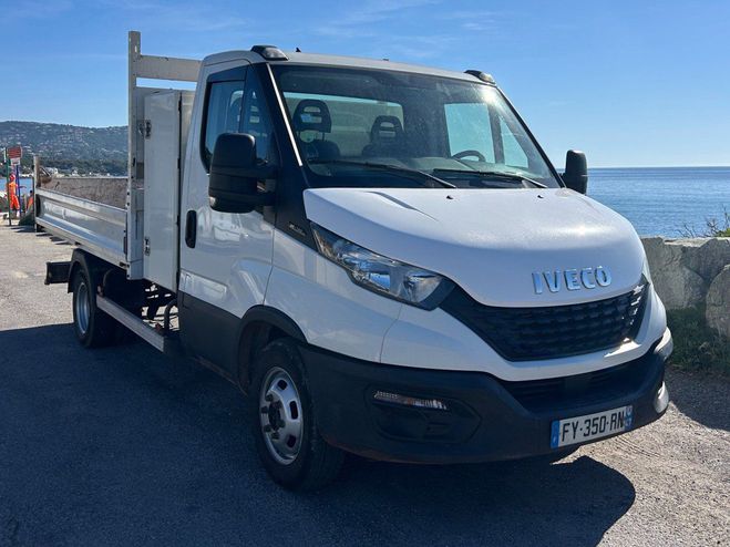 Iveco Daily CHASSIS CABINE 35C14 BVM6 BENNE BASCULAN Blanc de 2021