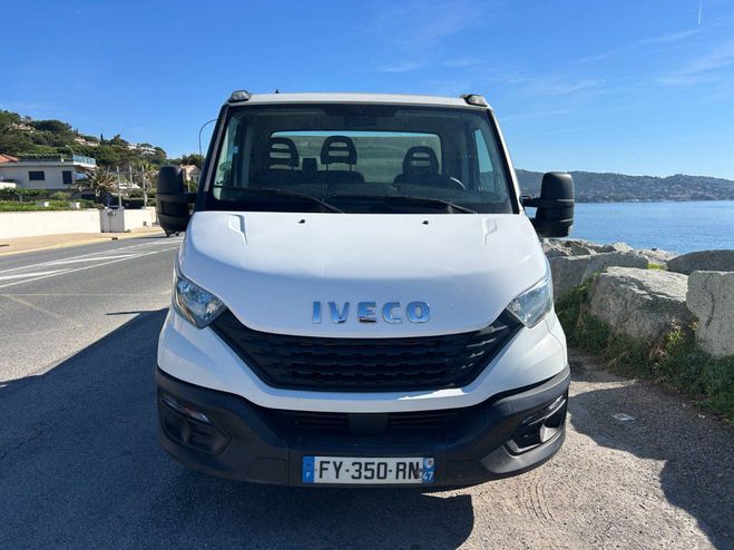 Iveco Daily CHASSIS CABINE 35C14 BVM6 BENNE BASCULAN Blanc de 2021