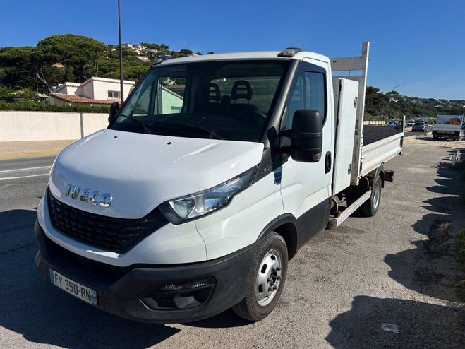 Iveco Daily CHASSIS CABINE 35C14 BVM6 BENNE BASCULAN Blanc de 2021