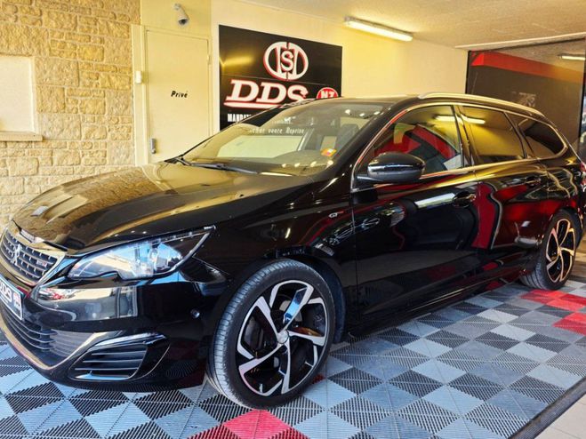 Peugeot 308 II GT 1.6 205CV BREAK TOIT PANO FULL OPT Noir de 2016