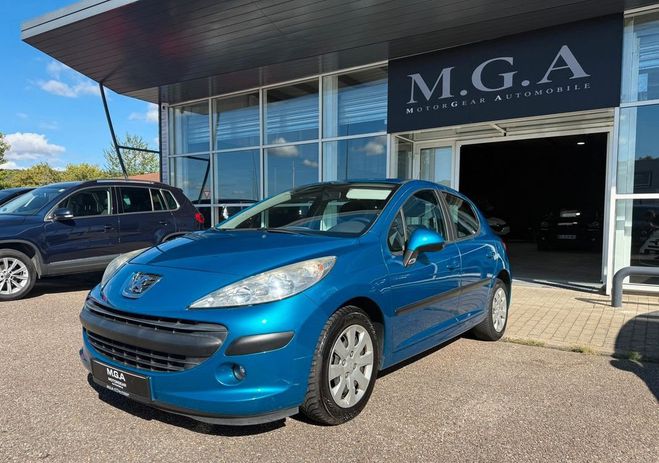 Peugeot 207 1.4 TU essence 75 ch Tendance 5 portes   Bleu de 2007