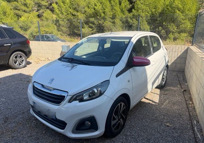 Peugeot 108  Blanc de 2014
