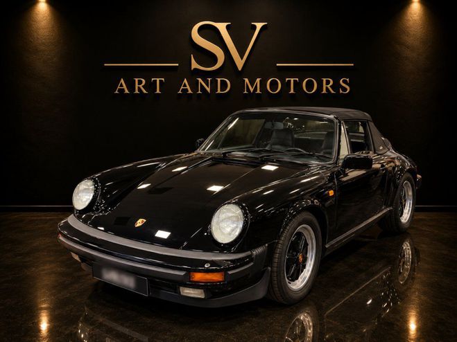 Porsche 911 3.0 SC Carrera Noir Verni de 1983