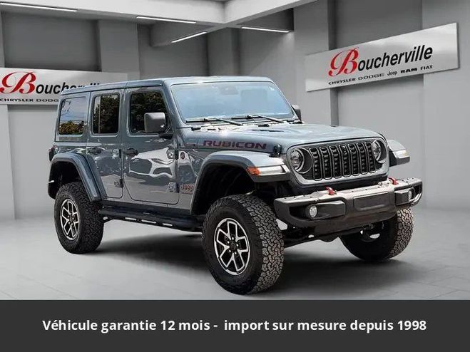 Jeep Wrangler rubicon x 4x4 tout compris hors homologa Gris de 2024