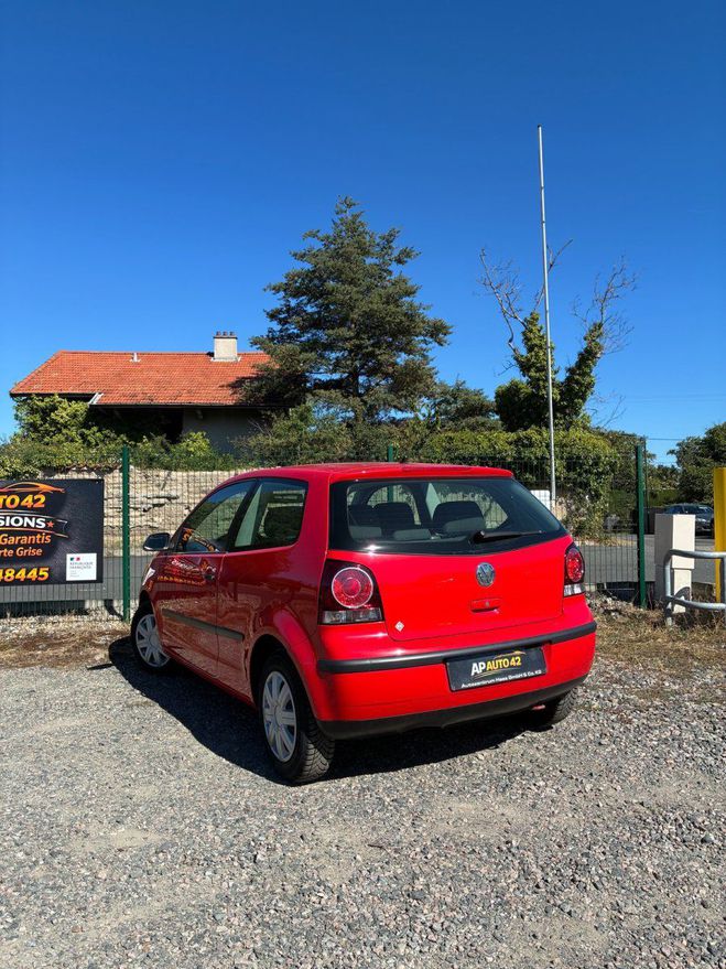 Volkswagen Polo 1.2 60CH TRENDLINE Rouge de 2009