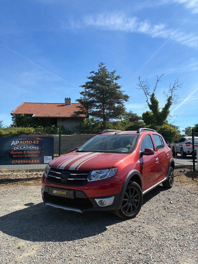 Dacia Sandero Stepway TCE 90 PRESTIGE Rouge de 2016