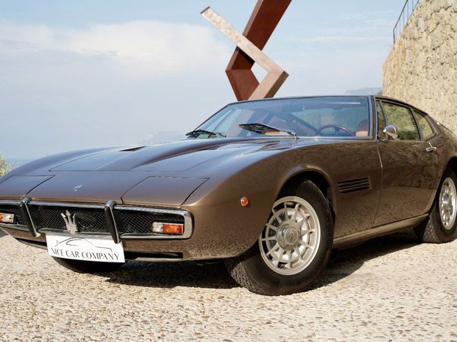 Maserati Ghibli 4.7 Coup� ? AM115 Matching Numbers Certi Marron de 1971