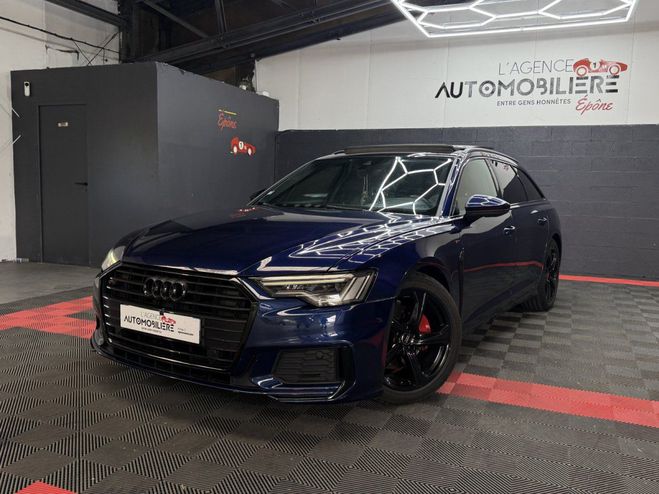 Audi A6 2.0 TDI 204 ch S Line Bleu de 2020