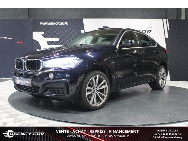 BMW X6 xDrive 30d- PACK M - BVA -TOIT OUVRANT-  NOIR de 2018