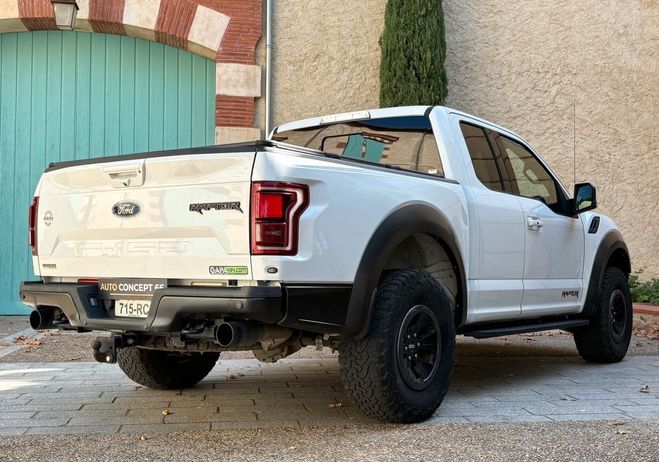 Ford F150 F F-150 RAPTOR 3.5 V6 ECOBOOST 456 ch 4X Blanc de 2017