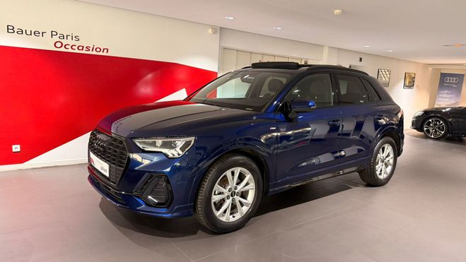 Audi Q3 35 TFSI 150 ch S tronic 7 S line Bleu de 2024