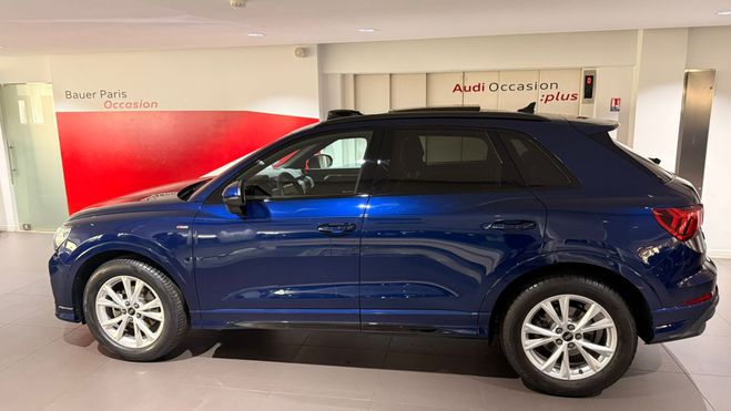 Audi Q3 35 TFSI 150 ch S tronic 7 S line Bleu de 2024