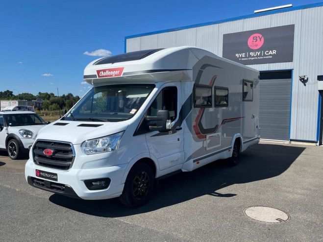 Ford Transit Challenger lit central   pavillon 328 gr BLANC de 2021