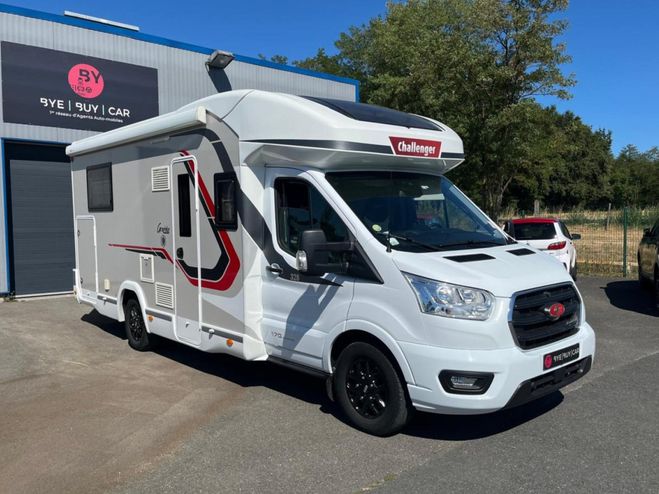 Ford Transit Challenger lit central   pavillon 328 gr BLANC de 2021