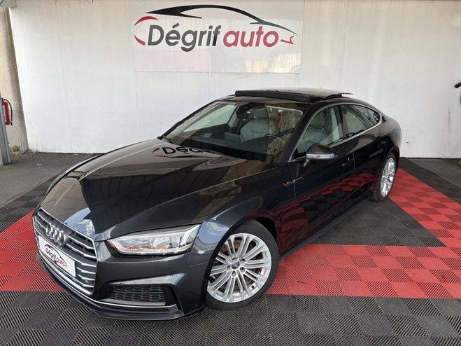 Audi A5 40 TFSI 190 S tronic 7 S Line Gris Clair de 2019