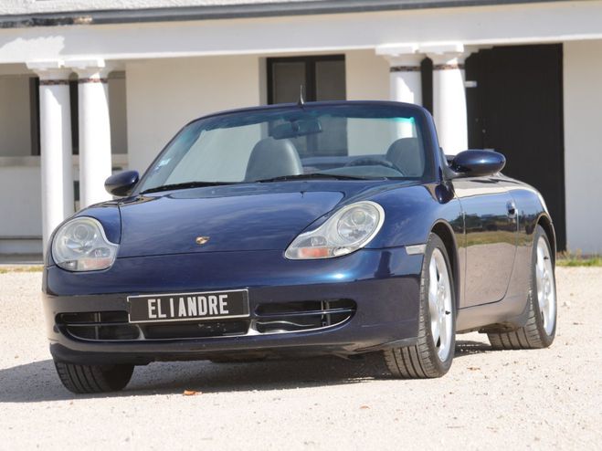 Porsche 911 996 Carrera 3.4L 300 ch Cabriolet Cobalt Blue de 2000