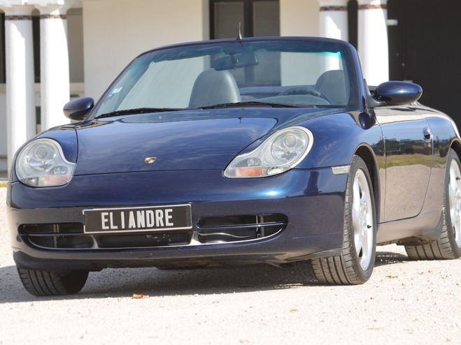 Porsche 911 996 Carrera 3.4L 300 ch Cabriolet Cobalt Blue de 2000