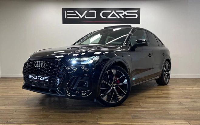 Audi Q5 Sportback 2.0 40 TDI 204 ch Hybrid S-Lin Noir de 2021