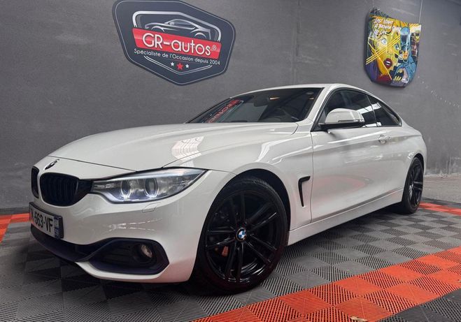 BMW Serie 4 420i Coupe 184 cv Sport 143.000kms CT ok Blanc de 2015