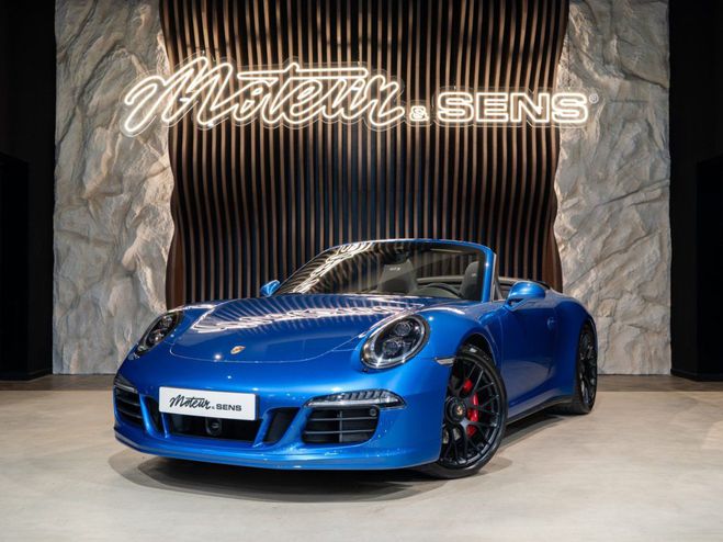 Porsche 911 TYPE 991.1 CABRIOLET 4 GTS Bleu Saphir M�tallis� de 2015