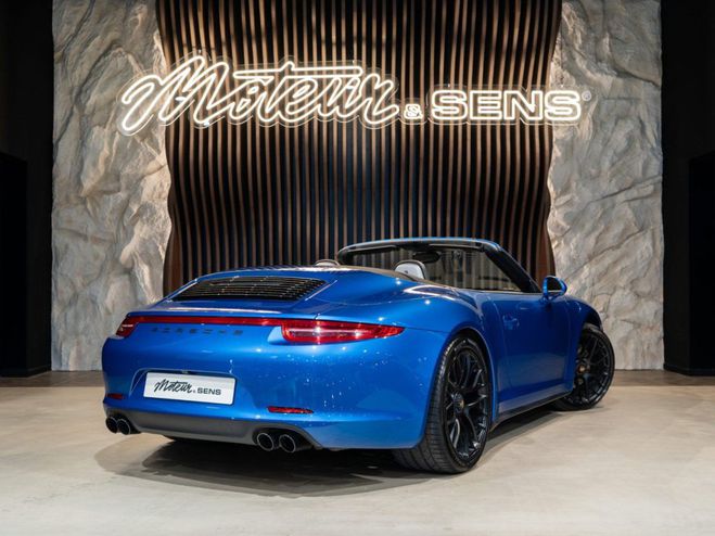Porsche 911 TYPE 991.1 CABRIOLET 4 GTS Bleu Saphir M�tallis� de 2015