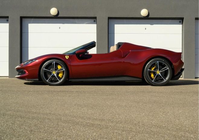 Ferrari 296 GTB GTS RUBINO MICALIZZATO | CARBONE LIFT VA Rouge de 2024