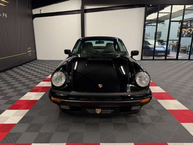 Porsche 911 3.2L 231 CH ? Bo�te de vitesses G50 Noir de 1987