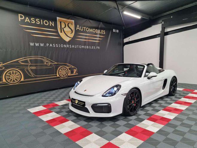 Porsche Boxster Spyder 3.8i 375 ch Blanc de 2015