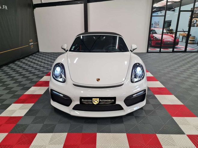 Porsche Boxster Spyder 3.8i 375 ch Blanc de 2015