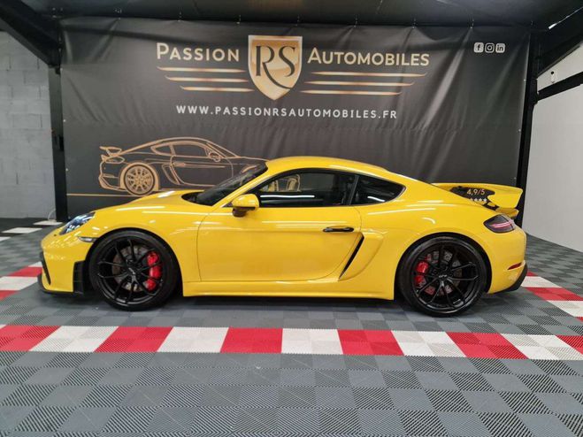 Porsche Cayman 718 4.0i GT4 420 ch Jaune de 2019