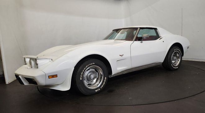 Chevrolet Corvette C3 Blanc de 1977