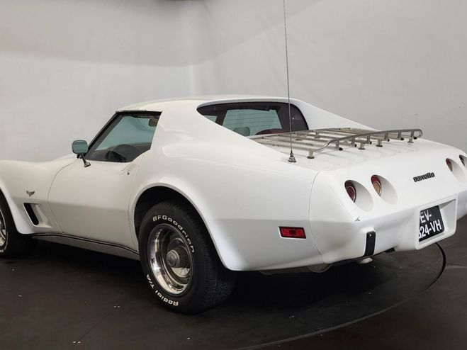 Chevrolet Corvette C3 Blanc de 1977