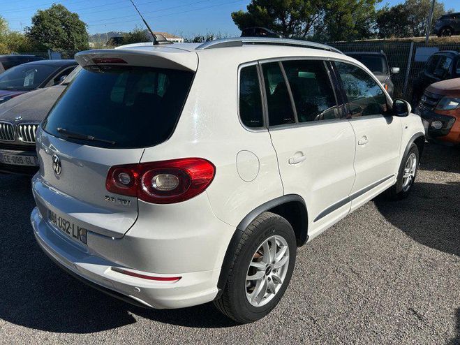 Volkswagen Tiguan 2.0 TDI 140CH FAP CARAT 4MOTION TIPTRONI BLANC de 2009