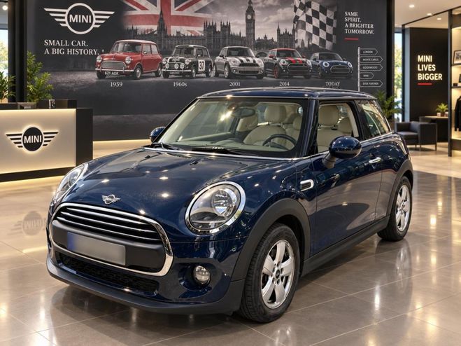 Mini One 1.5 102 F56 LCI COUPE PHASE 2 / 1ER MAIN Bleu Lapis de 2018