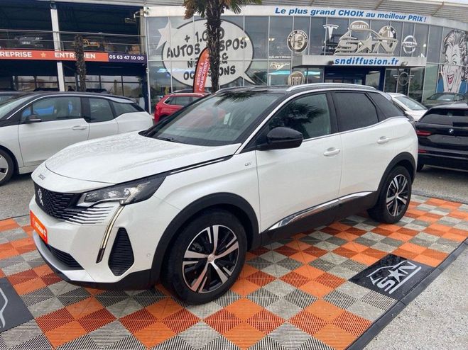 Peugeot 3008 1.2 PureTech 130 EAT8 GT Blanc de 2022