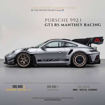 Voir d&eacute;tails -Porsche 911 992 .1 GT3 RS MANTHEY RACING &agrave; Arras (62)
