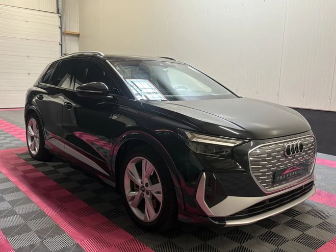 Audi Q4 E-Tron 40 S-LINE Noir de 2021