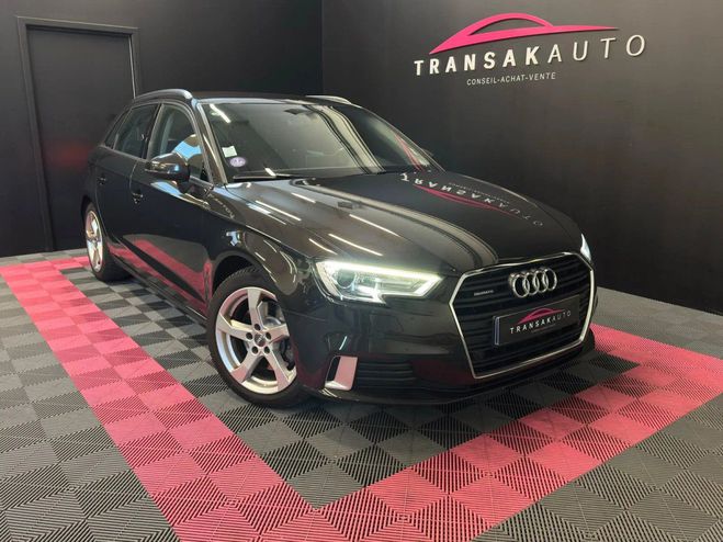 Audi A3 Quattro Sport - SECONDE MAIN SUIVI COMPL Marron de 2017
