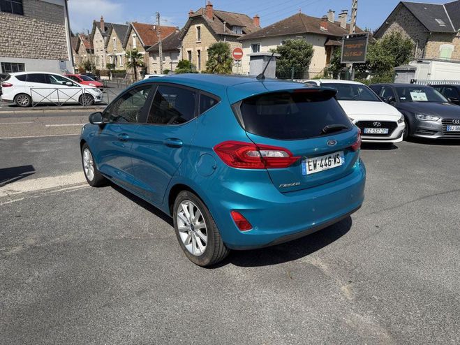 Ford Fiesta 1.5 TDCi - 85 S&S Titanium gps   clim    VERT FONCE de 2018