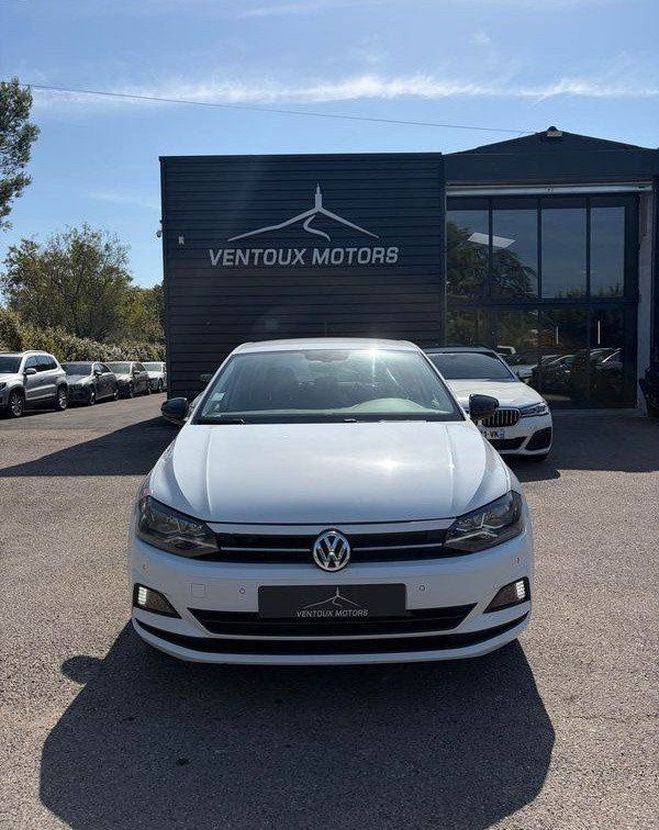 Volkswagen Polo 6 tsi 95 1.0 iq drive Blanc de 2020