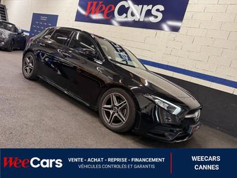  Voir d&eacute;tails -Mercedes Classe A 2.0 200 D 150 AMG LINE 8G-DCT BVA &agrave; Mougins (06)
