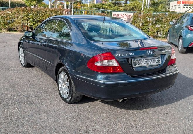 Mercedes Classe CLK Classe 200 Kompressor ? 2005 Excellent � Bleu de 2005