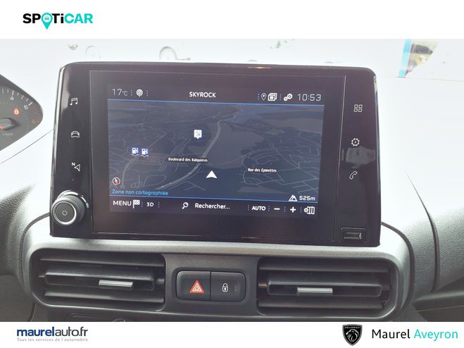 Peugeot Partner PARTNER FOURGON M 650 KG BLUEHDI 100 S&S White de 2023