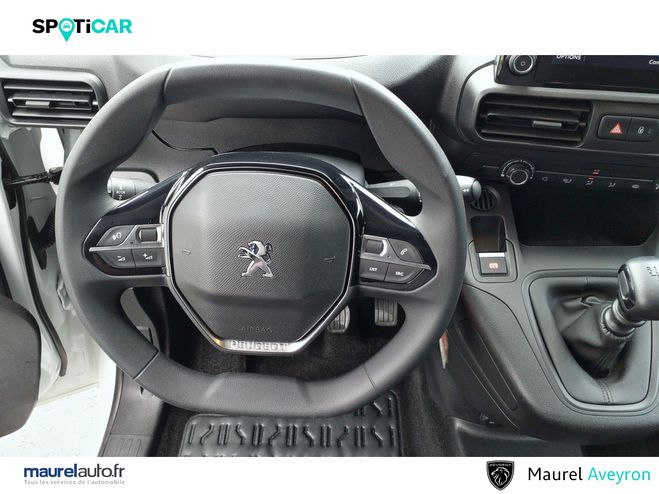 Peugeot Partner PARTNER FOURGON M 650 KG BLUEHDI 100 S&S White de 2023