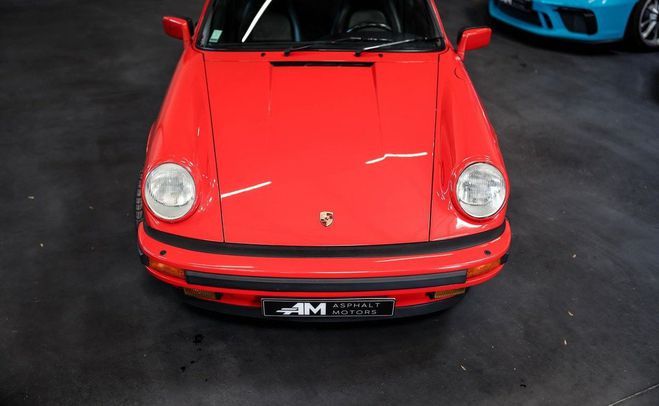 Porsche 911 3.2L G50 ? 231 cv Bo�te manuelle 17 000  Rouge de 1988