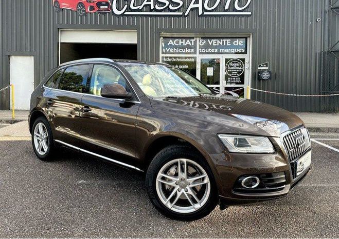 Audi Q5 V6 QUATTRO 3.0 Tdi 245 cv �DITION AVUS S Marron de 2013